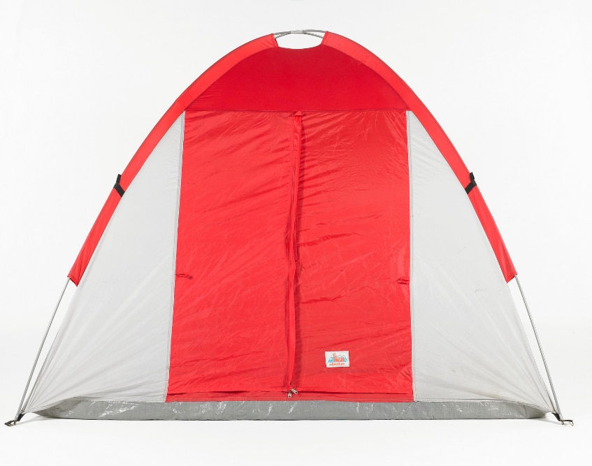 A completely sealed tent
